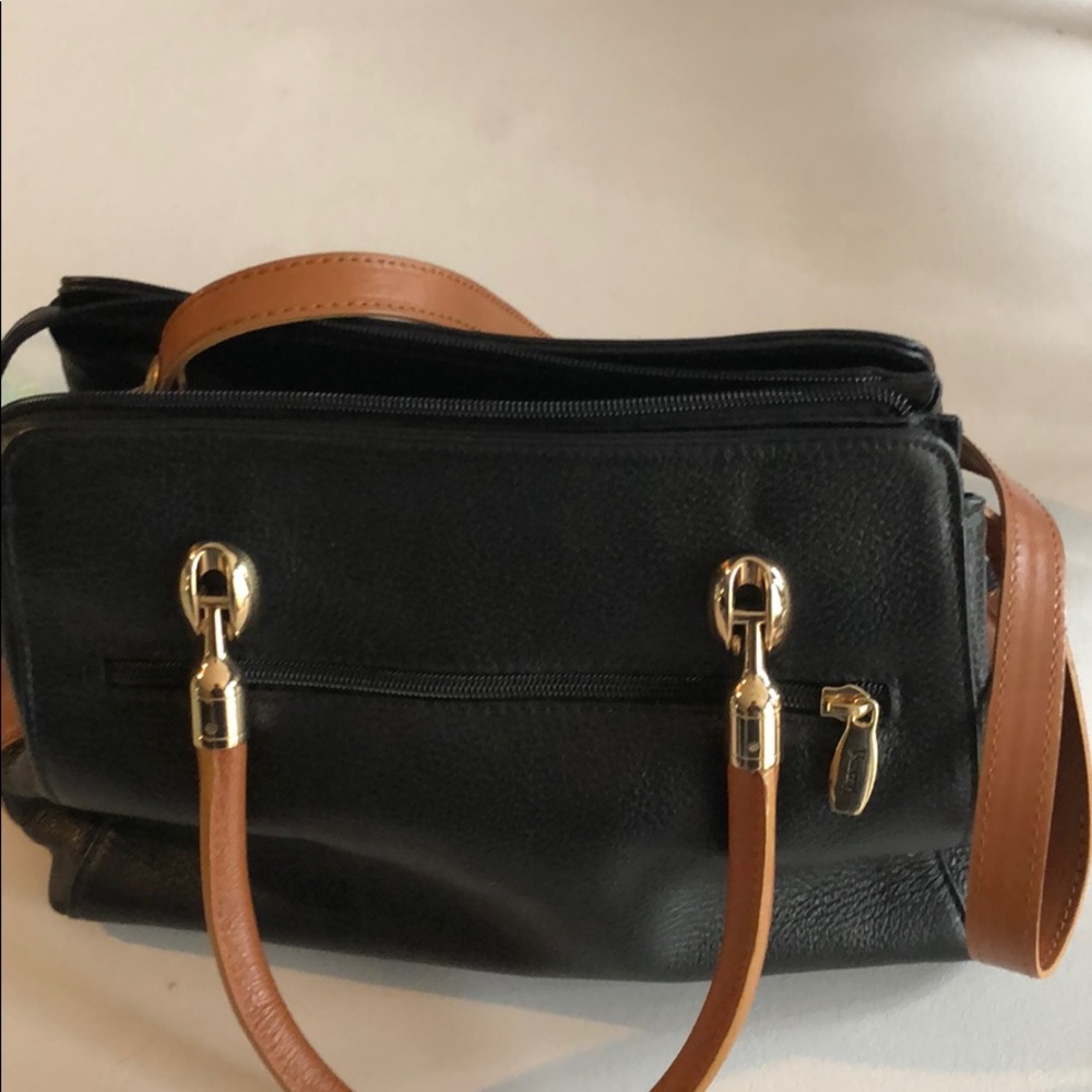 Valentina Italia Leather Handbag - Picture 7 of 8